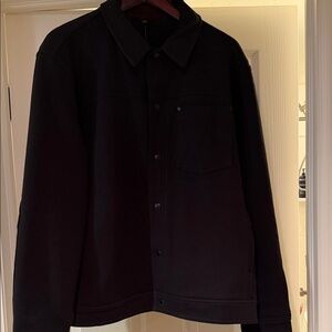 NWT Banana Republic Men’s Utility Jacket L Full Fleece Lining Warm & Stylish!